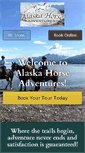 Mobile Screenshot of alaskahorseadventures.com